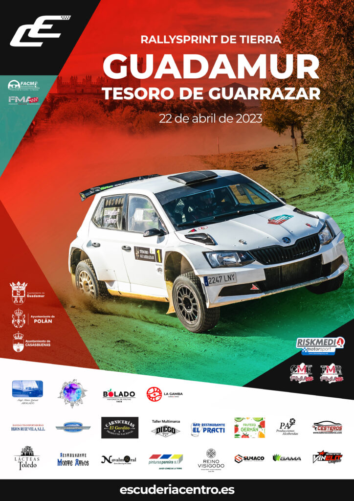 Presentamos el cartel del Rallysprint de Guadamur – Tesoro de Guarrazar