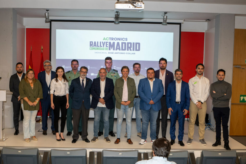 Presentado el ACtronics Rallye Comunidad de Madrid 2024, ¡descubre todas sus novedades!