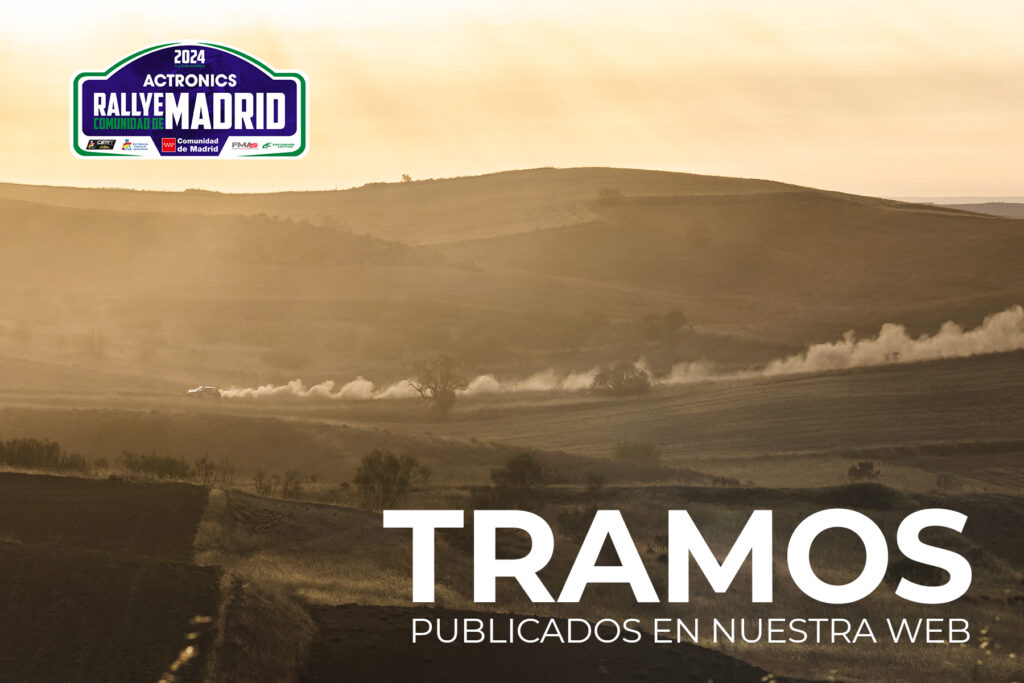 Publicados los tramos del ACtronics Rallye Comunidad de Madrid 2024