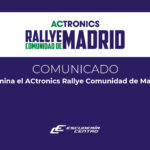 Termina el ACtronics Rallye Comunidad de Madrid