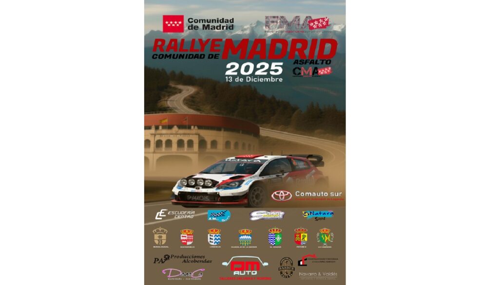 Rallye CAM – Asfalto Información al Publico